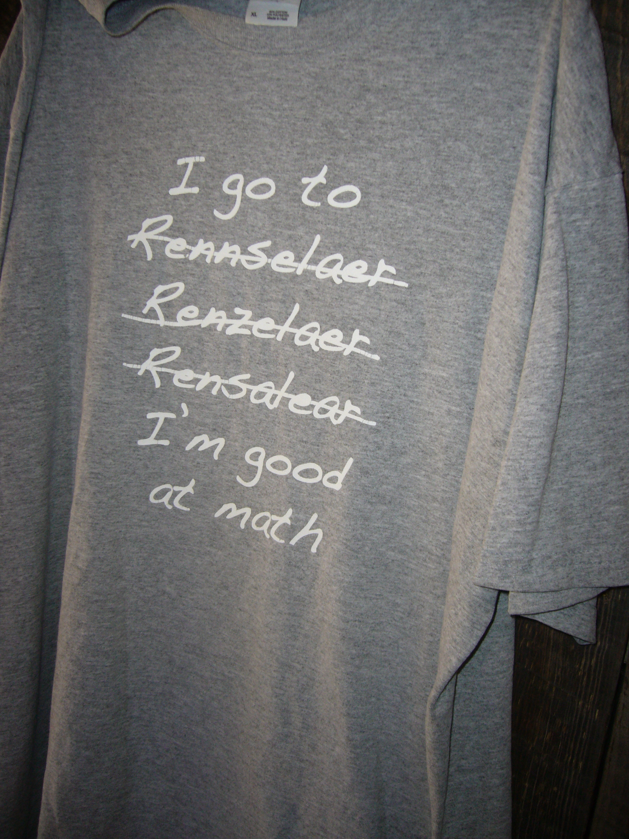 Corey McClymonds RPI Tee Shirt image